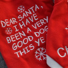Christmas Print Dog TShirts