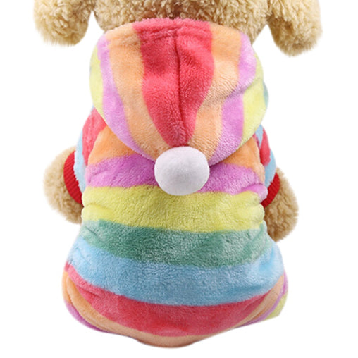 Rinbow Color Dog Hoodies