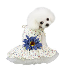 Sunflower Dog Dress