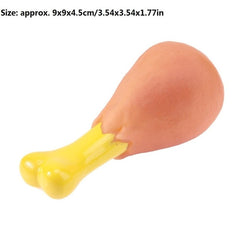 Screaming and Squeaking Rubber Toy