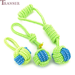 Green Rope Ball Toy For Large Small Dog