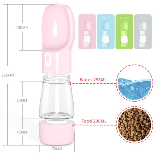 Portable Water and Food Feeder