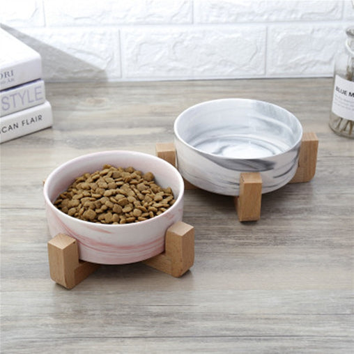 Eat in Style Ceramic Food and Water Bowl
