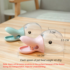 Multi-Function Food Seal and Scooper Bowl